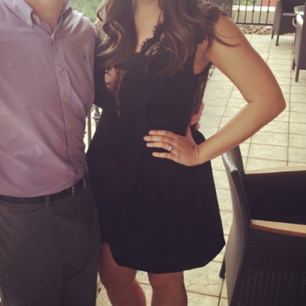 BCBG lace dress